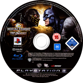 Mortal Kombat vs. DC Universe - Disc Image