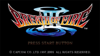 Breath of Fire III - Screenshot - Game Title Image
