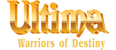 Ultima: Warriors of Destiny - Clear Logo Image