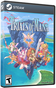 Trials of Mana - Box - 3D Image