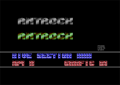 Antrock - Screenshot - Game Title Image