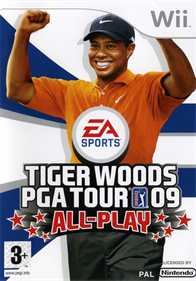 Tiger Woods PGA Tour 09 All Play - Box - Front Image