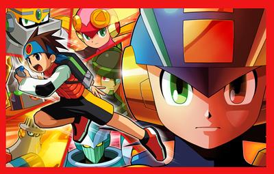 Mega Man Battle Network 4: Red Sun - Fanart - Background Image