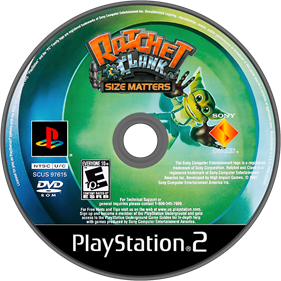 Ratchet & Clank: Size Matters - Disc Image