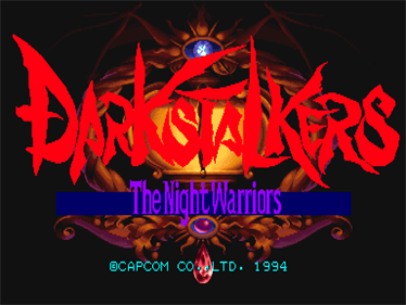 Darkstalkers: The Night Warriors - Screenshot - Game Title Image