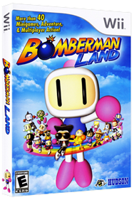 Bomberman Land - Box - 3D Image