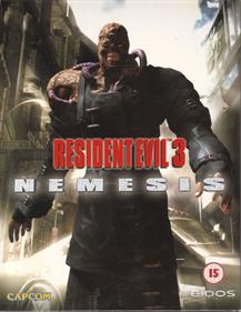 Resident Evil 3: Nemesis - Box - Front Image