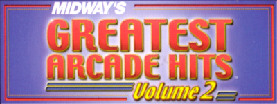 Midway's Greatest Arcade Hits Volume 2 - Clear Logo Image