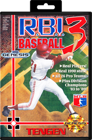 R.B.I. Baseball 3 - Box - Front - Reconstructed Image