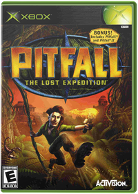 Pitfall: The Lost Expedition - Box - Front - Reconstructed