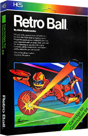 Retro Ball - Box - 3D Image
