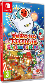 Taiko no Tatsujin: Rhythm Festival - Box - 3D Image