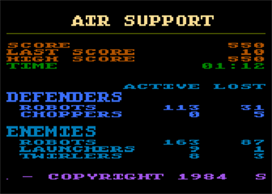 Air Support - Screenshot - Game Title Image