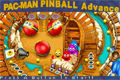 Pac-Man Pinball Advance - Screenshot - Gameplay Image