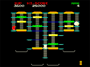 Oretachi Geesen Zoku: Burger Time - Screenshot - Gameplay Image