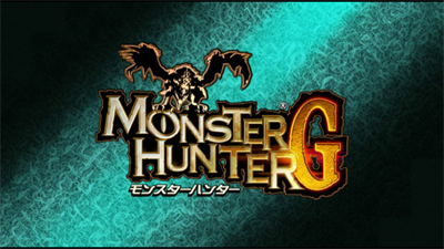 Monster Hunter G - Screenshot - Game Title Image