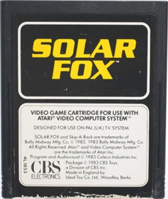 Solar Fox - Cart - Front Image