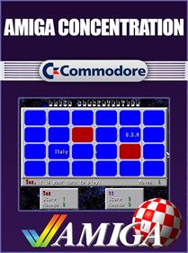 Amiga Concentration - Fanart - Box - Front Image