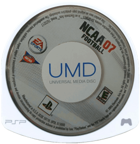 NCAA Football 07 - Disc Image