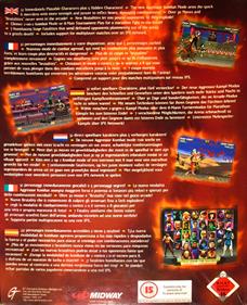 Mortal Kombat Trilogy - Box - Back Image