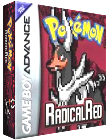 Pokémon Radical Red - Box - 3D Image