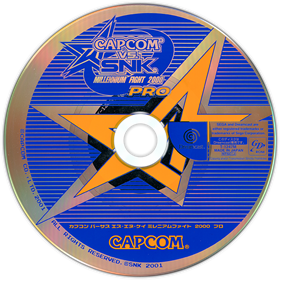 Capcom vs. SNK: Millennium Fight 2000 Pro - Disc Image
