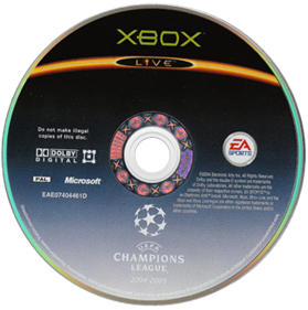 UEFA Champions League 2004-2005 - Disc Image