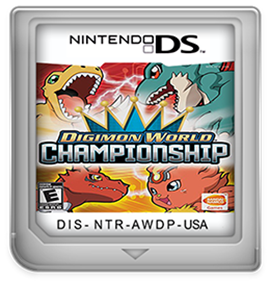 Digimon World Championship - Fanart - Cart - Front Image
