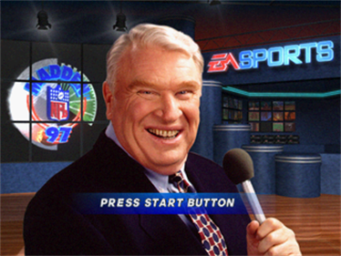 Madden NFL 97 - Screenshot - Game Title Image