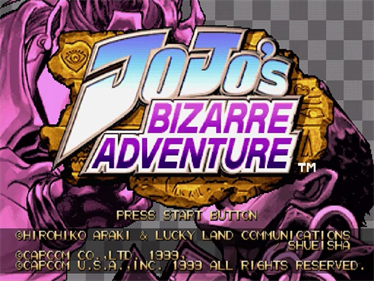 JoJo's Bizarre Adventure - Screenshot - Game Title Image