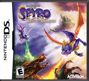 The Legend of Spyro: Dawn of the Dragon - Box - Front - Reconstructed Image