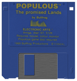 Populous & Populous: The Promised Lands - Fanart - Disc Image