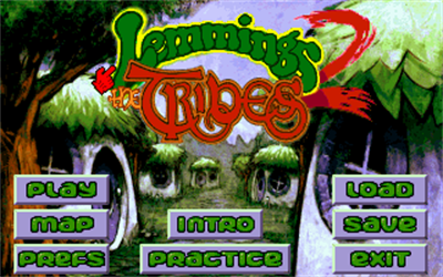 Lemmings 2: The Tribes - Screenshot - Game Title Image
