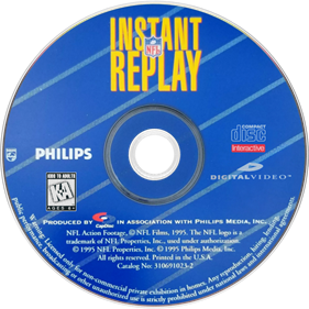 NFL Instant Replay - Disc Image