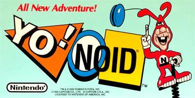 Yo! Noid - Arcade - Marquee Image