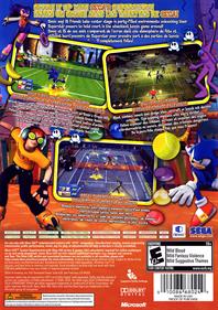 Sega Superstars Tennis - Box - Back Image