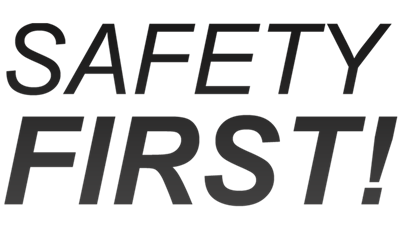 Safety First! - Clear Logo Image