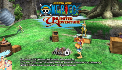 One Piece: Unlimited Adventure - Screenshot - Game Title Image