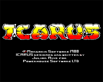 Icarus - Screenshot - Game Title Image