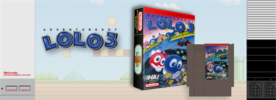 Adventures of Lolo 3 - Arcade - Marquee Image