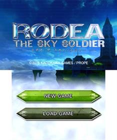 Rodea the Sky Soldier - Screenshot - Game Title Image