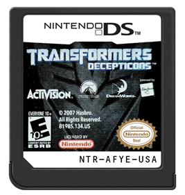 Transformers: Decepticons - Cart - Front Image