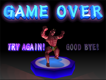 Goemon's Great Adventure - Screenshot - Game Over Image