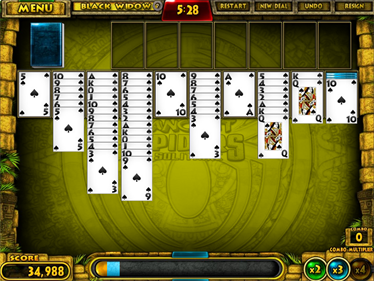 Ancient Spider Solitaire - Screenshot - Gameplay Image