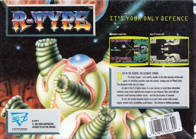 R-Type - Box - Back Image