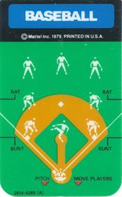 Major League Baseball - Arcade - Controls Information