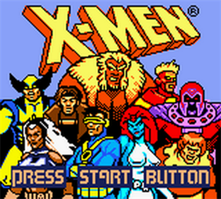 X-Men: Mutant Academy - Screenshot - Game Title Image