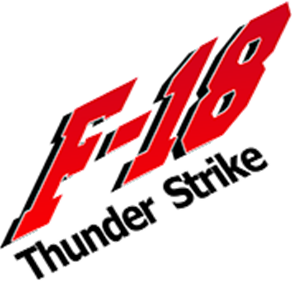 F-18 Thunder Strike - Clear Logo Image