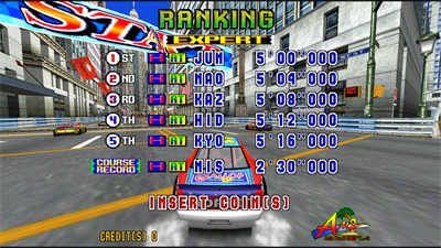 Daytona USA 2: Power Edition - Screenshot - High Scores Image