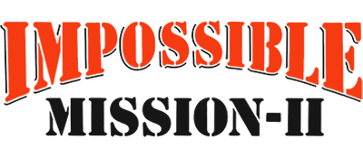 Impossible Mission II - Clear Logo Image